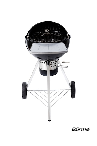 Partner 45.05 Black Masalı Profesyonel Kömürlü Barbekü Siyah