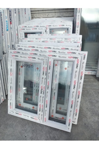 80x80 Pvc Pencere Isı Camlı