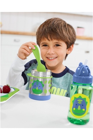 Skip Hop Zoo Paslanmaz Çelik Termos Dinozor