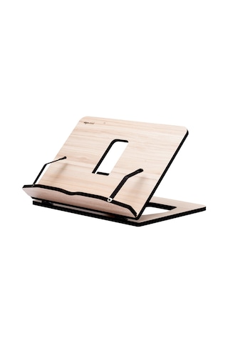 Vigo Wood Ahşap Kitap Okuma Ve Tablet Standı Erik