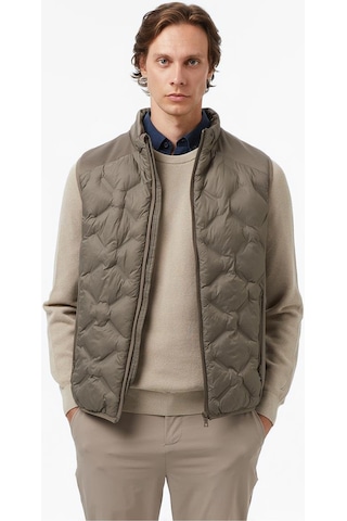 Nautica Erkek Kahverengi Regular Fit Yelek-11484 3bb-kahverengi