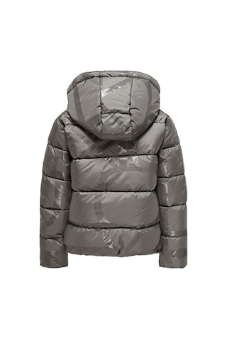 Only Kogmercedes Life Aop Puffer Çocuk Günlük Mont 15327417-december-sky Gri Gri