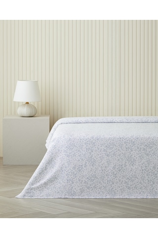 English Home Bloomlet Tek Kişilik Pike 150x220 Cm Mavi