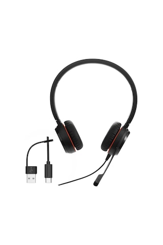 Jabra Evolve 30 Iı Duo Ns Usb-c/a Çağrı Merkezi Kulaklığı
