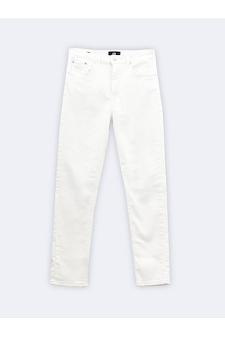 Ltb Ronna X Yüksek Bel Dar Paça Slim Jean Pantolon 010095164014876 100 010095164014876_100 Beyaz