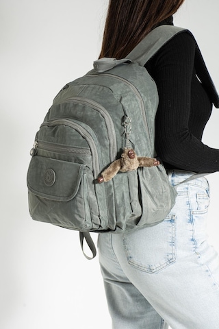 Orta Boy Sırt Çantası Ultra Hafif Çok Cepli Unisex Gri Model: 571-3j - Gri