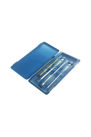 Aek-tech 3'lü Set Termometreli Alkol-metre 0-40-70-100 N11.335