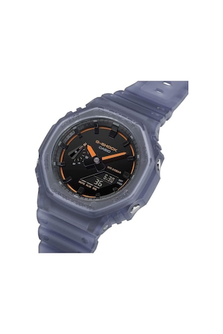 Casio Ga-2100k-2adr Quartz Silikon Mavi 20 Atm 45 Mm Erkek Kol Saati