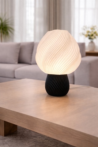 Smilo Model - Led Abajur - Masa Lambası - Usb 5v İle Çalışır - Slim Led Aydınlatması Dahildir - Dekoratif Lamba - Renk Seçenekli Çok Renkli