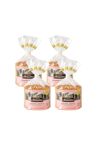 Maestro Massimo Caramel Waffle 252 Gr 4 Lü