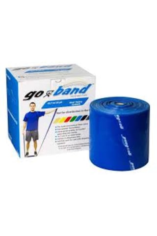 Cando Go-band Direnç Egzersiz Bandı Mavi Heavy 45.7 Mt -10-6424 Mavi
