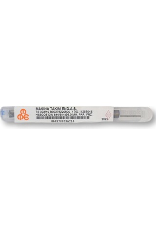 Mte 6 Mm Uzun Parmak Freze Hss-co8 Dın 844/b-n