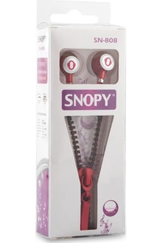 Snopy SN-808 Fermuar Mikrofonlu Kulak İçi Kulaklık