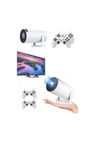 Projeksiyon Cihazı Video Oyun Konsolu Projektör Taşınabilir Ayaklı Çift Kollu 4k Çözünürlüklü 94874612