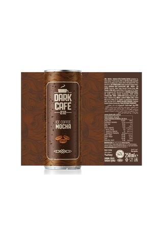Dark Café 212 Soğuk Kahve Mocha 250 Ml X 12 Adet Hazır
