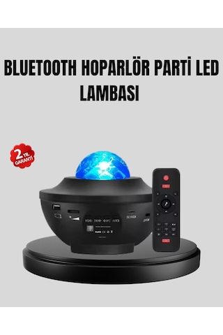 Yıldızlı Projektör Galaxy Efektli Ayarlanabilir Renkli Atmosfer Lambası Belirtilmemiş