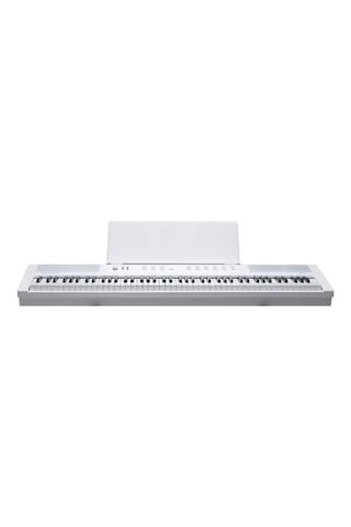 Kurzweil Kae1-wh Taşınabilir Dijital Piyano Beyaz Orta Seviye 88 Tuşlu Hassas Klavye, Dahili Ses Sistemi, Modern Kompakt Tasarım