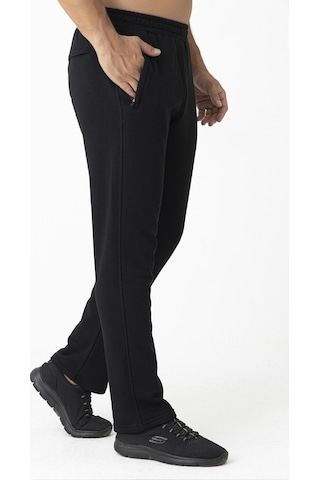Crozwise Erkek Kışlık Spor Pantolon Siyah