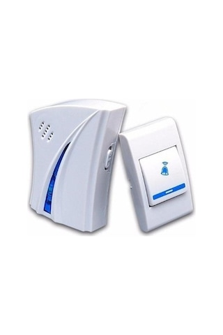 Kapı Zili Kablosuz Uzaktan Kumandalı Kapı Zili 100 Metre 1 Ad