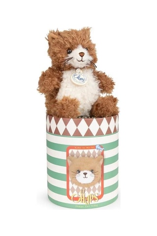 Bon Ton Toys B.t. Chaps Ruthie The Mini Kedi Kutulu Peluş Oyuncak 12 Cm - 5'' 32179009 Gri