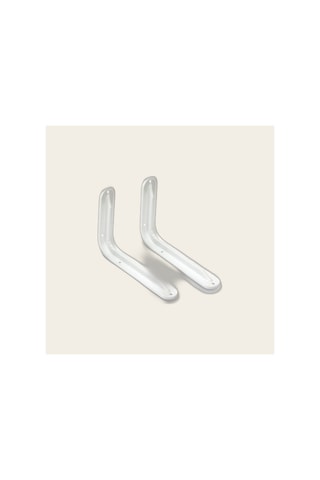 Raf Ayağı Demir 230x165 Mm Beyaz 2 Adet
