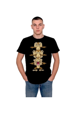 Maymun Monkey Gördüm Duydum Biliyorum Tişört Unisex T-shirt 001