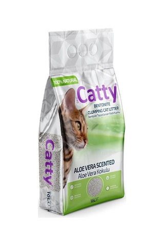 Catty Aloe Vera Kokulu Kedi Kumu 10 Lt