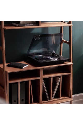 Woodesk Sage, Ahşap Kitaplık Ve Raf Ünitesi, 190x100, Tik Renk,