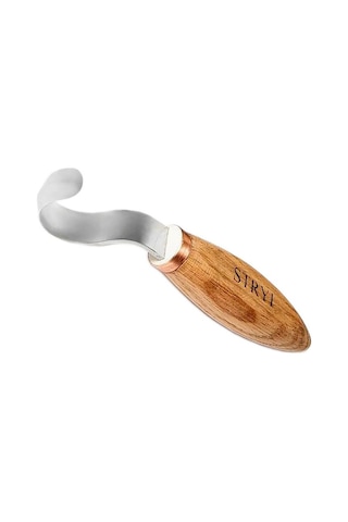 Stryı 150035 Çift Taraflı Ahşap Kaşık Oyma Bıçağı 35 Mm