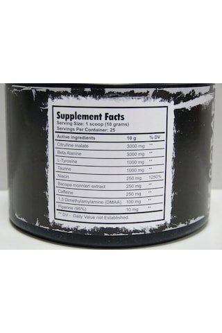Escobar Dmaa Preworkout 30 Servis 250 G