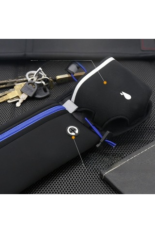 Tongxida Spor Bel Çantası: Su Geçirmez, Telefon-kart Saklama, Unisex, Outdoor Koşu-jimnastik Turuncu Çok Renkli