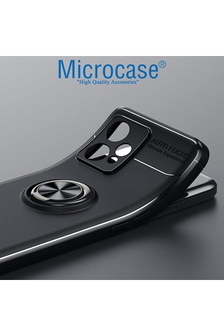 Realme 9 Pro Focus Serisi Yüzük Standlı Silikon Kılıf - Al3363
