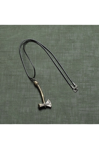 Thor Savaş Baltası Erkek Kolye Vintage Takı Aksesuar K24 T5