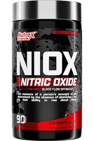 Nutrex Niox Nitric Oxide Arginine Nitrate+vitamin C Muscle Pump B