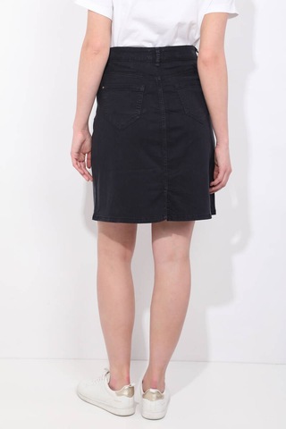 Blue White Kadın Lacivert Jean Etek Lacivert