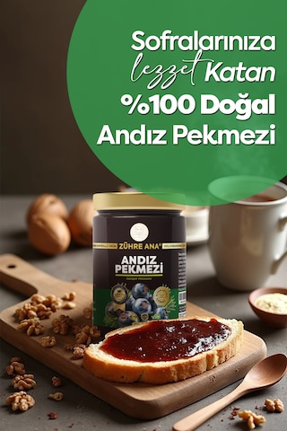 Katkısız Doğal Andız Pekmezi 400 Gr