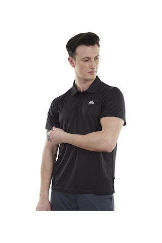 Alpinist Horizons Ultra Dry Erkek Polo T-shirt 600613 Siyah Siyah