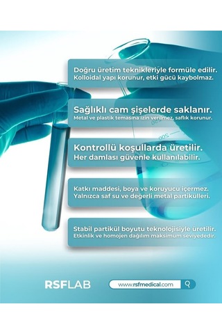 Active Silver Kolloidal Gümüş Suyu 3 x 1 L