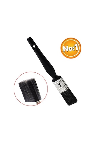 Fırçası Sembol Plastik Tutma Saplı Fırça Karışık Renk 14 Cm Genel