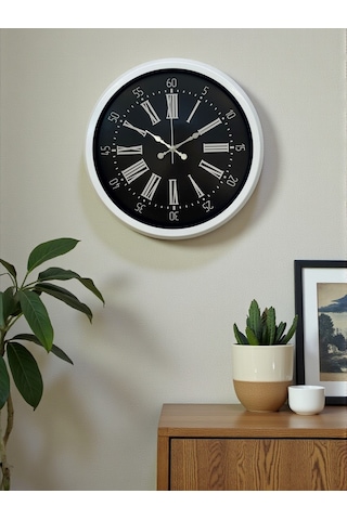 Elegance White 40 Cm Metal Duvar Saati Diğer