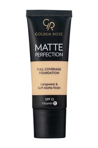 Matte Perfection Foundation - Natural 01 - Yoğun Kapatıcı Mat Fondöten Çok Renkli