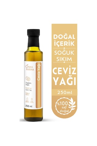 Onka Farma Ceviz Yağı 250 ML Onka Farma Ceviz Yağı 250 ML