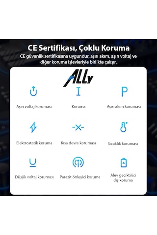 Ally Te-pd14 30w Type-c- Usb C Hızlı Şarj Adaptörü