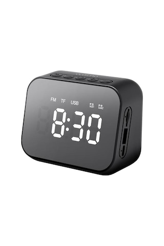 Geeksen Soundview 3-in-1: Hoparlör, Akıllı Alarm Ve Müzik Sistemi - Fm, Usb, Hafıza Kartı Desteği İle Taşınabilir Ses Zevki