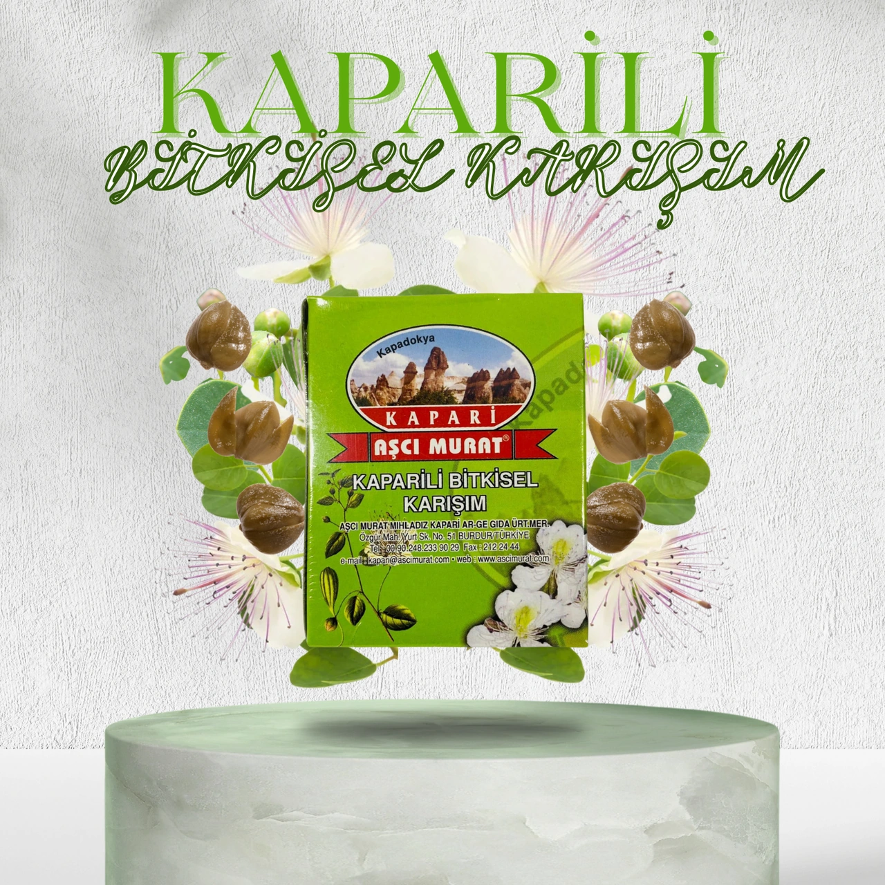 Aşçı Murat Kapari Kaparili Bitkisel Karışım 20 G