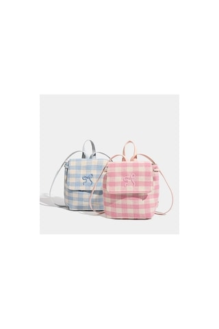 Zyzqstore Ekose 2024 Yeni Model Sırt Çantası - Rahat Yay Banliyö Tasarım Omuz Çantası - Çok Renkli Seçenekler Çok Renkli