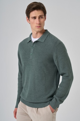 Morven Erkek Çağla Yeşili Trend Polo Yaka Dynamic Fit Rahat Kesim Triko 26kc017008705 Çağla Yeşili Çağla Yeşili