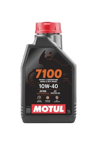 Motul 10w40 1l. Motorsiklet Yağı 7100 4t Yeni Üretim