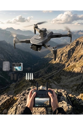 Hubrendy Katlanabilir Gps Destekli Akıllı Drone 4k Kamera Uzun Uçuş Süresi Ve Engel Algılama Ö