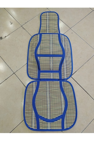 Oto Hasır Bambu Minder Ön İkili Takım Bel Destekli Terletmez Wf-1021-1
